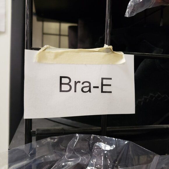 Victorias Secret Womens Lined Demi Bra Size 40C Black Dark Floral Bow Intimate - Picture 12 of 12